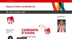 Desktop Screenshot of losmontesinos.eupv.org